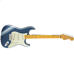 Fender FSR Traditional 50s Strat, Maple Fingerboard, Lake Placid Blue with Ice Blue Metallic Stripes 
