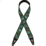 Fender Mosaic Jacquard Strap, Green