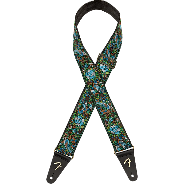 Fender Mosaic Jacquard Strap, Green