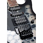 Rocktile Pro JK150-BSK elektrická guitara Skull
