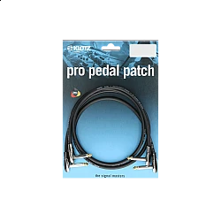 Klotz KPK Patch-kábel s ploskou koncovkou 0,15m čierny, 2ks