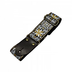 Magna S4 - Gitarový pás, Silver Ornament