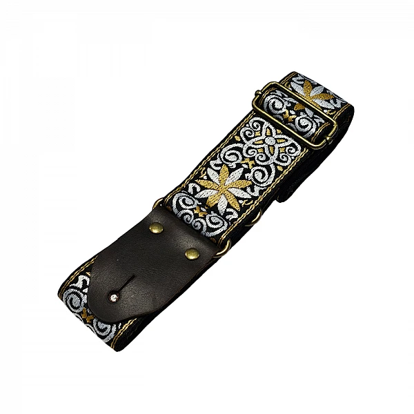 Magna S4 - Gitarový pás, Silver Ornament
