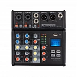 Pronomic B-403 Mini-Mixer + Bluetooth® + USB-Recording 