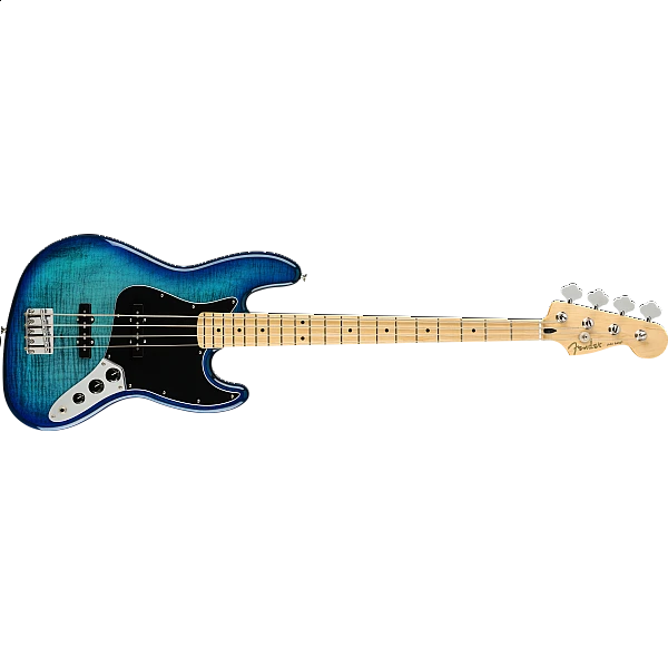 Fender LE  Player Jazz Bass® Plus Top, Maple Fingerboard, Blue Burst 