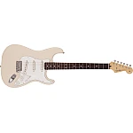 Fender MIJ Hybrid II Stratocaster® Limited Run Satin Sand Beige, Rosewood Fingerboard