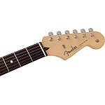 Fender MIJ Hybrid II Stratocaster® Limited Run Satin Sand Beige, Rosewood Fingerboard
