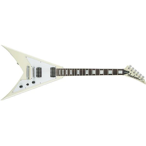Jackson USA Signature Scott Ian King V™ KVT, Rosewood Fingerboard, Ivory 
