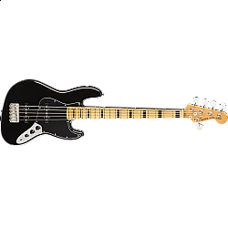 Fender Squier Classic Vibe '70s Jazz Bass® V, Maple Fingerboard, Black 