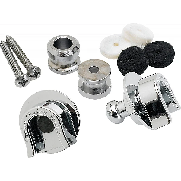 Fender Elite Strap Locks, Chrome 
