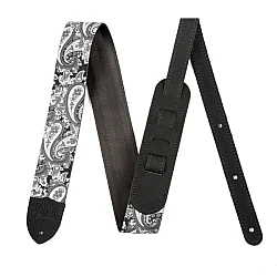Fender Paisley Denim Strap, 2" Grey - pás na gitaru