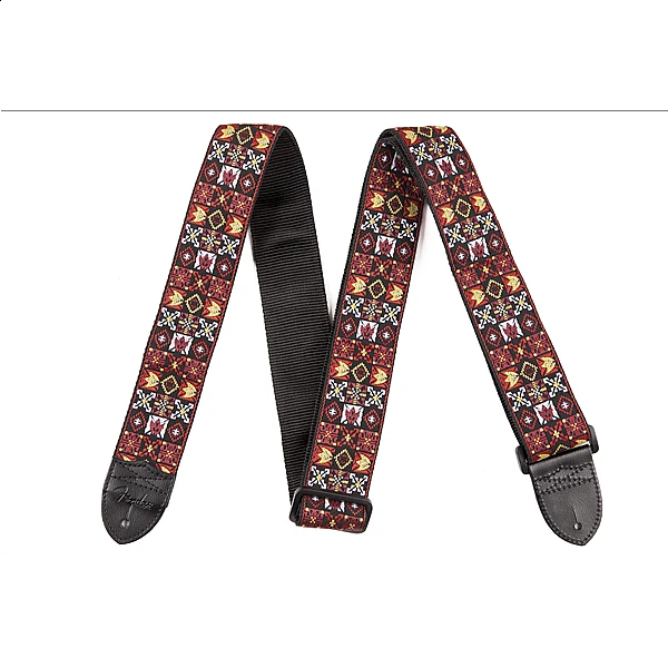 Fender Festival Hootenanny Strap - Red - pás na gitaru