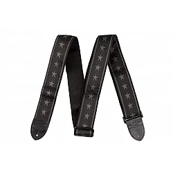 Fender Nylon Stars and Stripes Strap Black/Grey - pás na gitaru