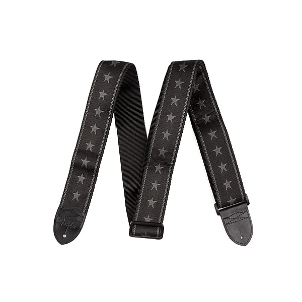 Fender Nylon Stars and Stripes Strap Black/Grey - pás na gitaru