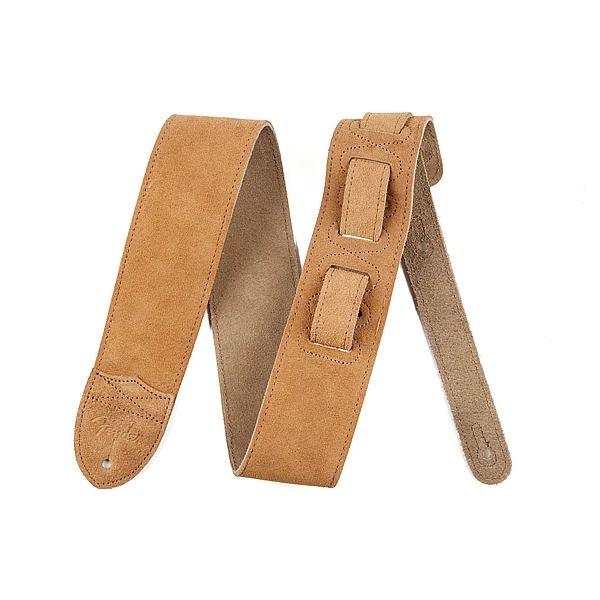 Fender Suede Strap, Tan - pás na gitaru