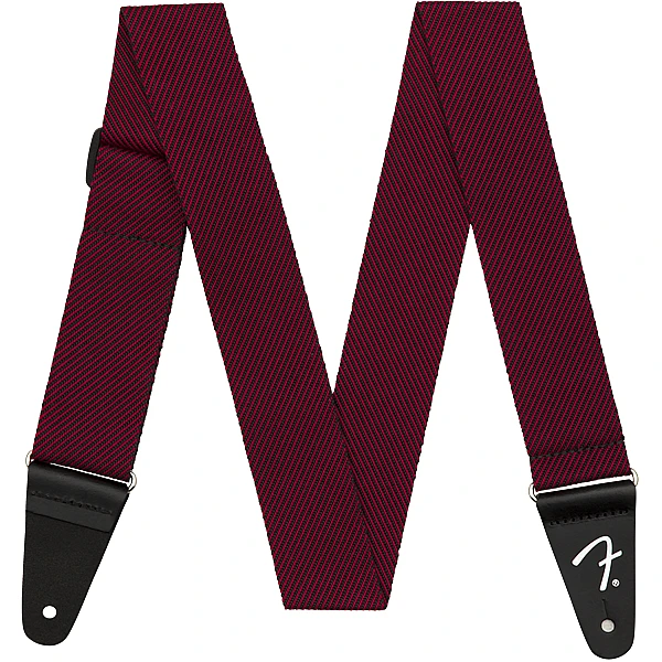 Fender 2" Modern Tweed Strap - Black / Red - pás na gitaru