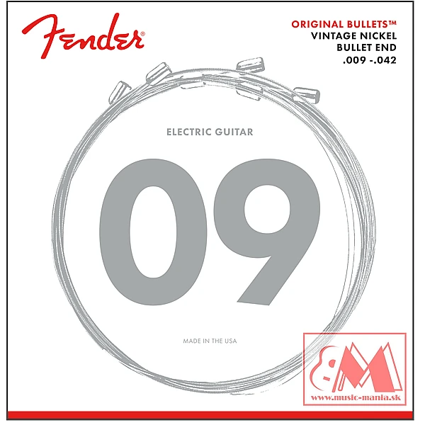 Fender - 3150 Original Bullets - 9/42 - Bullet Ends