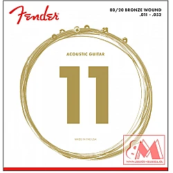 Fender - 80/20 Bronze - 11/52