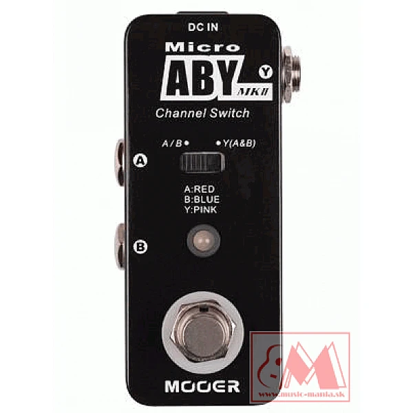 Mooer Micro ABY MKII - rozbočovač signálu