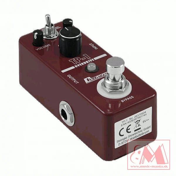 Dimavery TP-1 Tube Pusher Pedal