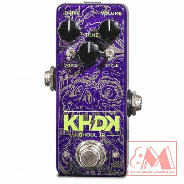 KHDK Ghoul Jr. - gitarový overdrive efekt KHDK Ghoul Jr. - gitarový overdrive efekt