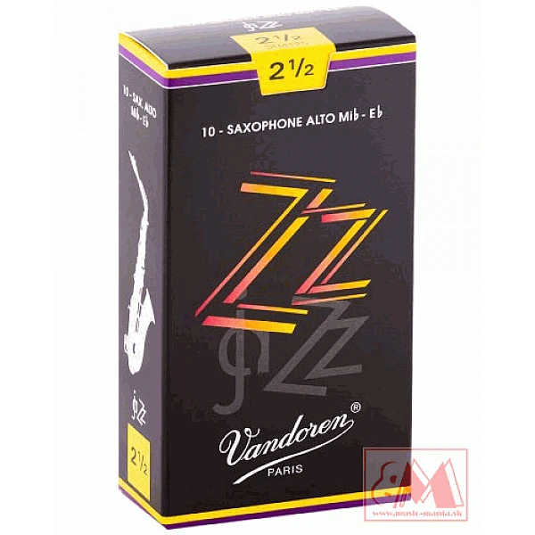 Vandoren SR4125 - jazz plátky na alt sax., hr. 2,5