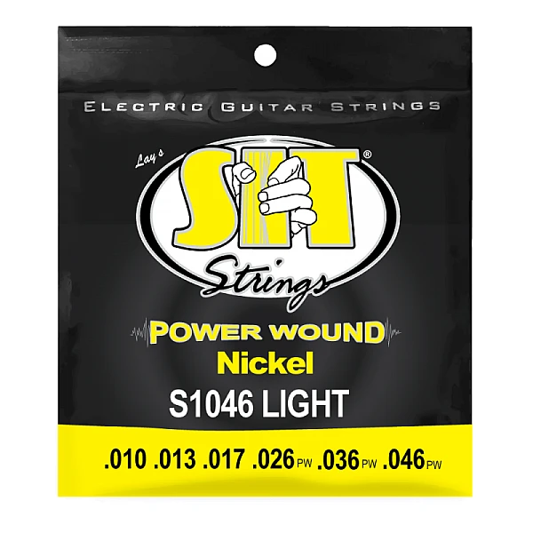 S.I.T. S1046 Light struny pre elektrickú gitaru Nickel 10-46