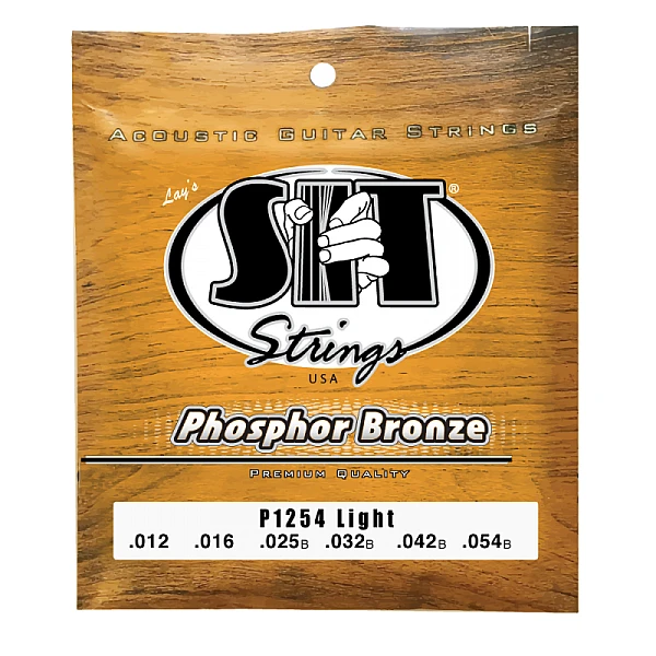S.I.T. P1254 Phospor Bronze - struny pre akustickú gitaru - Light 012/054