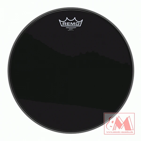 REMO ES-0013-00 - Ebony Ambassador blana na bicie 13"