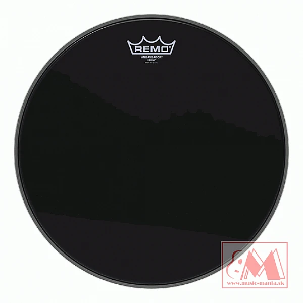 REMO ES-0014-00 - Ebony Ambassador blana na bicie 14"