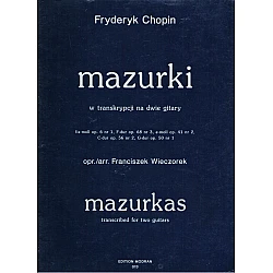 Chopin, Fryderyk - Mazurkas for two guitars