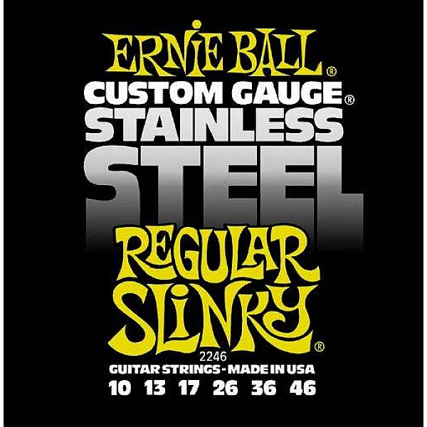 Ernie Ball 2246 Stainless Steel 010/046 struny na el. gitaru Ernie Ball 2246 Stainless Steel 010/046 struny na el. gitaru