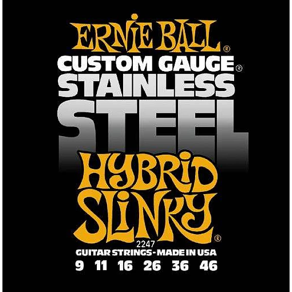 Ernie Ball 2247 Stainless Steel 009/046 struny na el. gitaru Ernie Ball 2247 Stainless Steel 009/046 struny na el. gitaru