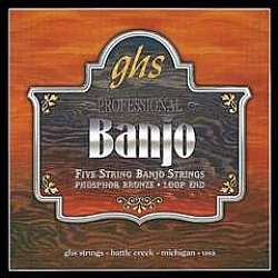 GHS PF150 Struny pre 5-strunové banjo 010/010