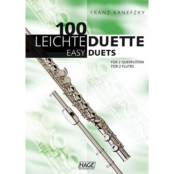 Hage - 100 Leichte Duette - duety pre 2 flauty