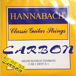 Hannabach  Carbon - karbónové struny E,H,G na klasickú git