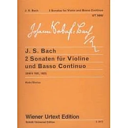 J.S. Bach - 2 sonáty pre husle a klavír