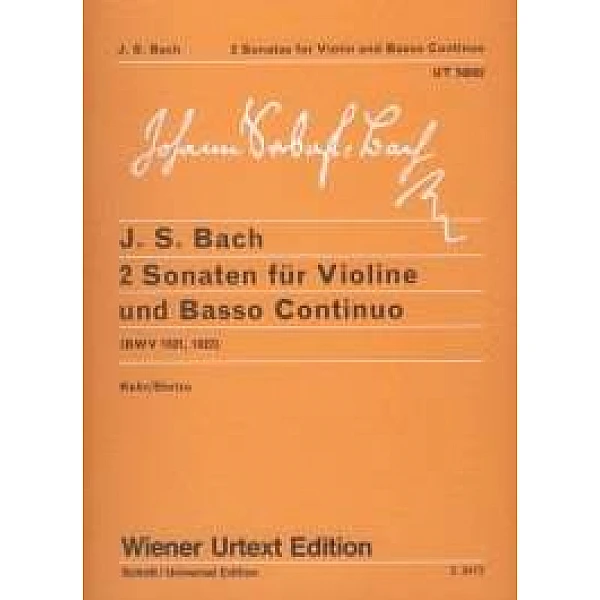 J.S. Bach - 2 sonáty pre husle a klavír