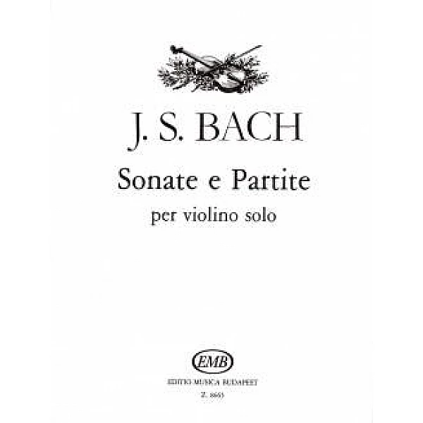 J.S. Bach - Sonate e Partite - pre sólové husle 8665