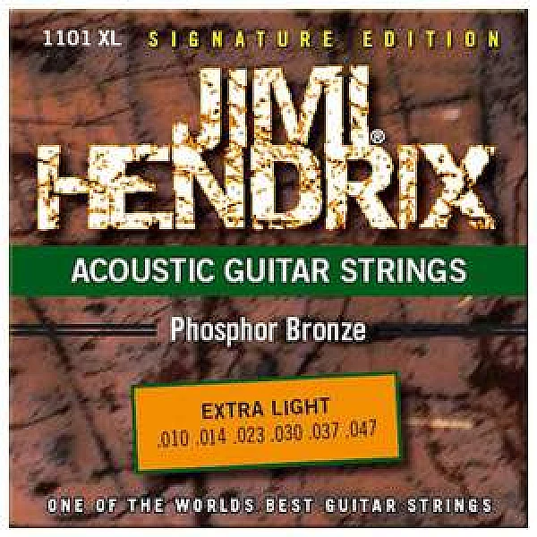 Jimi Hendrix - Struny pre akustickú gitaru, Phosphor Bronze Jimi Hendrix - Struny pre akustickú gitaru, Phosphor Bronze