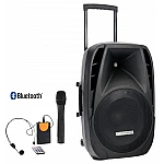 Pronomic PH15AW - aktívny akumulátorový reprobox Pronomic PH15AW - aktívny akumulátorový reprobox