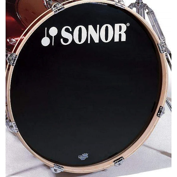 Remo Ebony power stroke 3 s logom Sonor 22", rezonančná