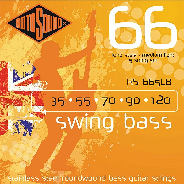 Rotosound RS665 LB - Struny pre 5-str basgitaru 35/120