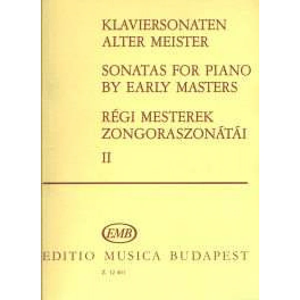 SONATAS BY EARLY MASTERS 2 - Klavírne noty SONATAS BY EARLY MASTERS 2 - Klavírne noty