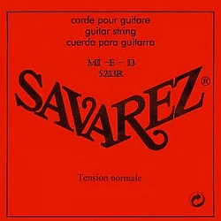Savarez 5213R 13th string (E) standard tension, Single String, .
