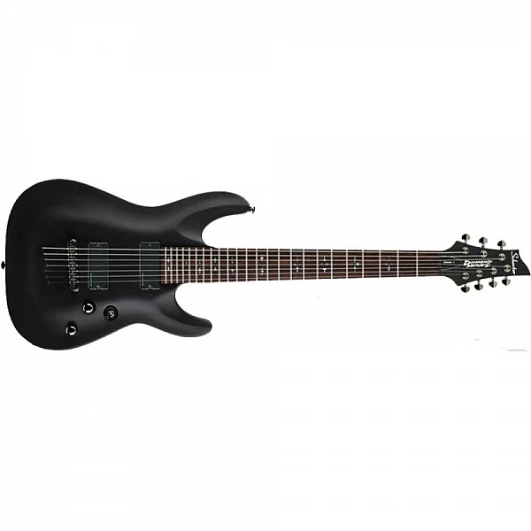 Schecter Demon 7 - Satin Black Schecter Demon 7 - Satin Black