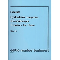 Schmitt, Aloys: Exercises for piano