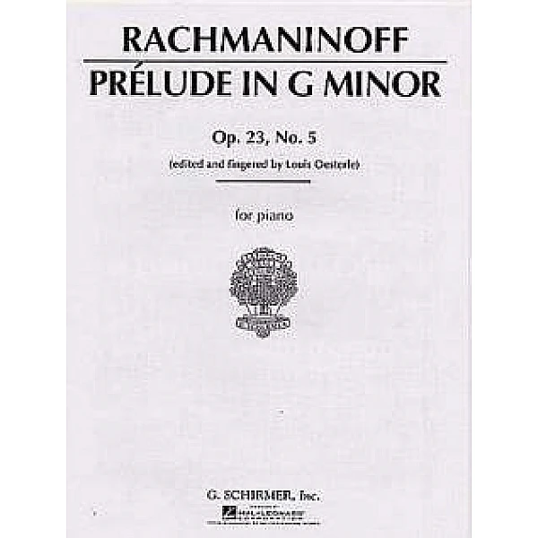 Sergey Vasilievich Rachmaninoff : Prelude in G minor, Op. 23, No