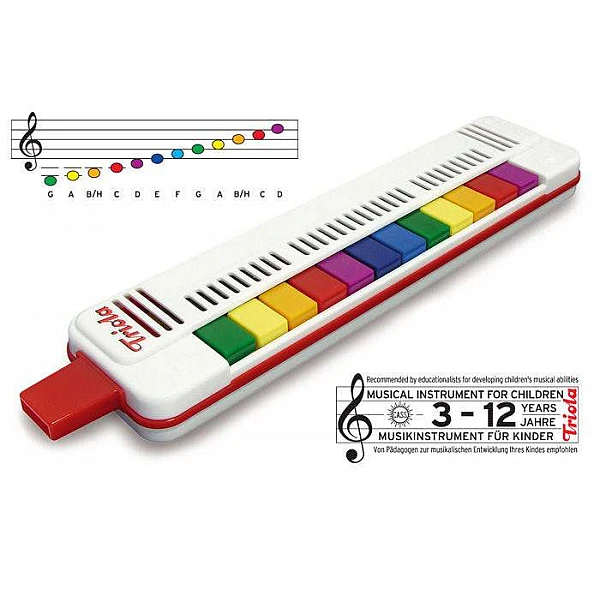 C.A. SEYDEL SÖHNE Triola 12 - fúkacia harmonika - melodika C.A. SEYDEL SÖHNE Triola 12 - fúkacia harmonika - melodika