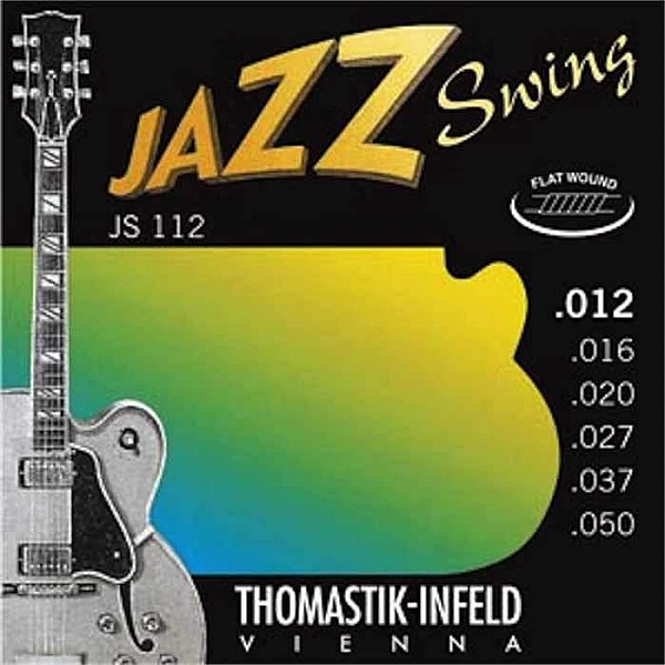 Thomastik JS 112 struny na jazz. gitaru 012/050  flat wound